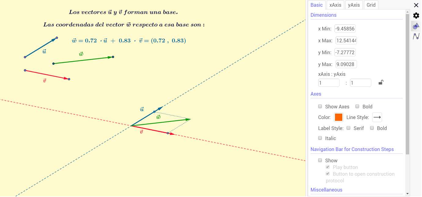 GeoGebra Applet