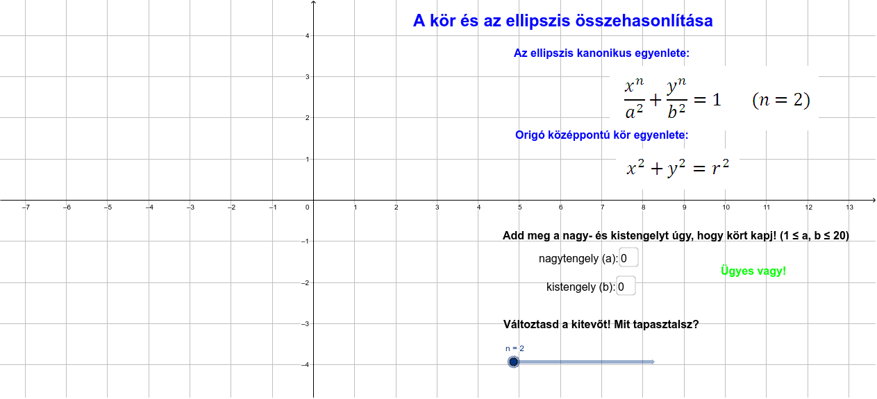 GeoGebra Applet