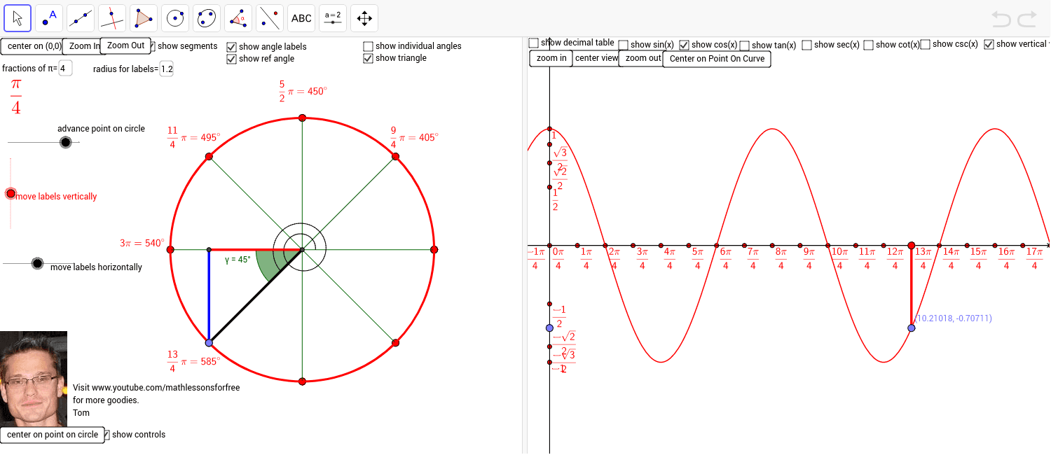 GeoGebra Applet