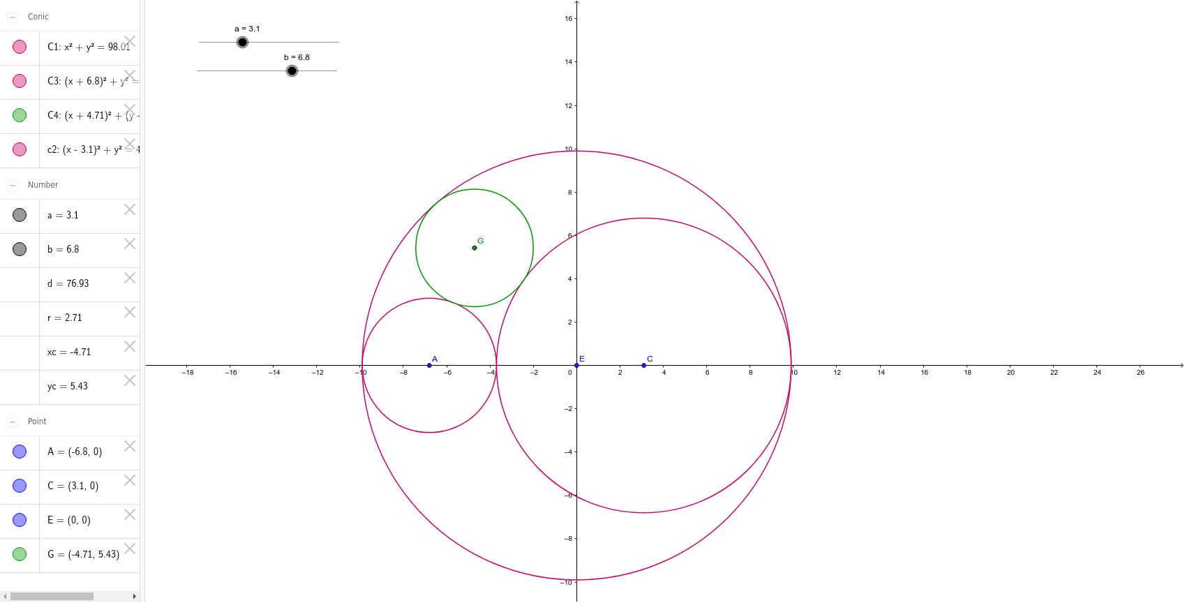 GeoGebra Applet