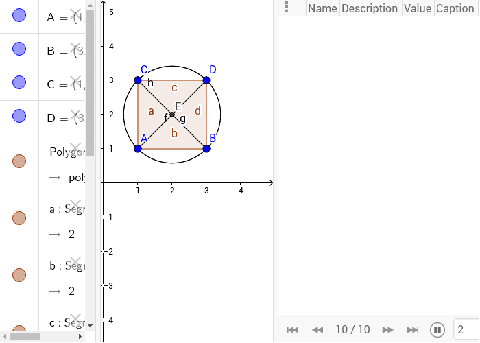 GeoGebra Applet