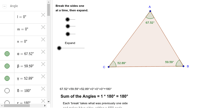 GeoGebra Applet