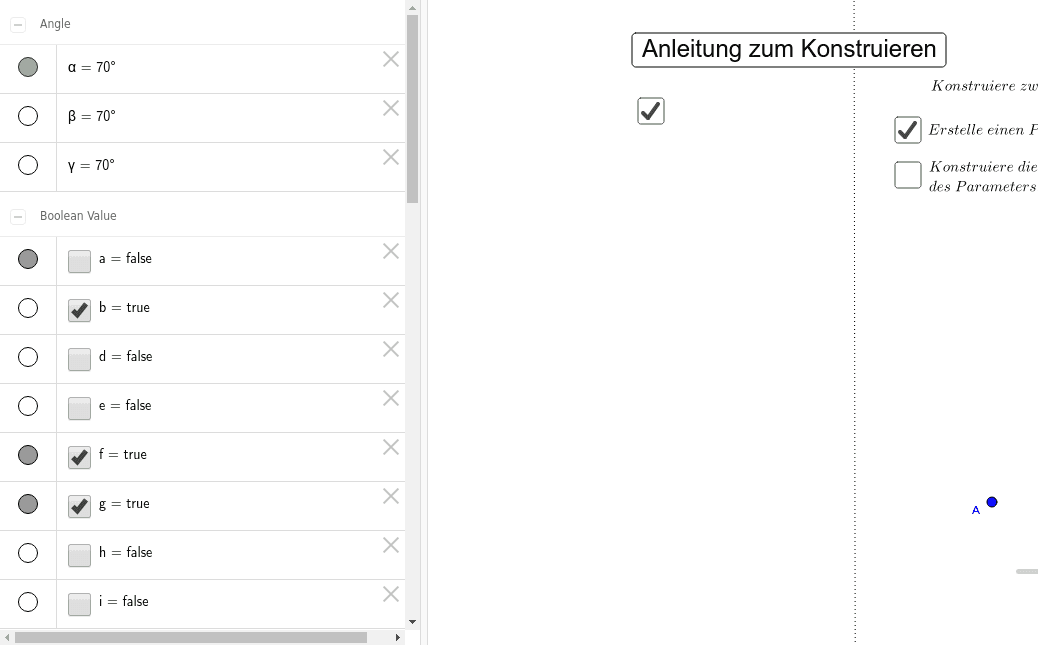 GeoGebra Applet