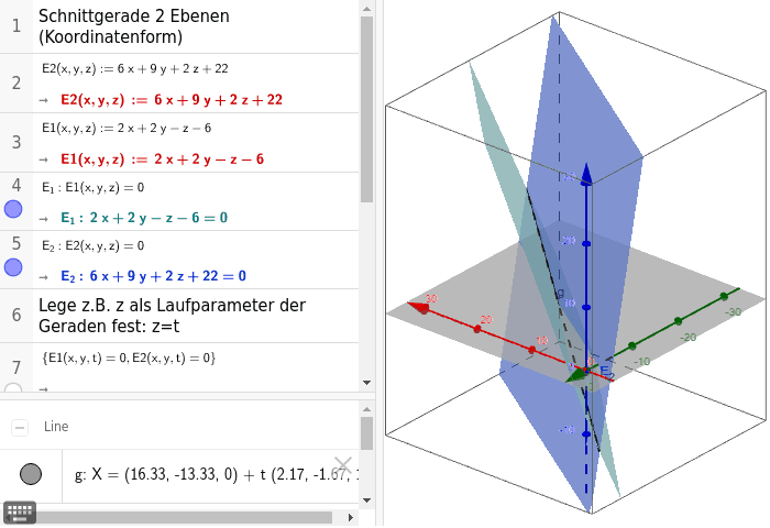 GeoGebra Applet