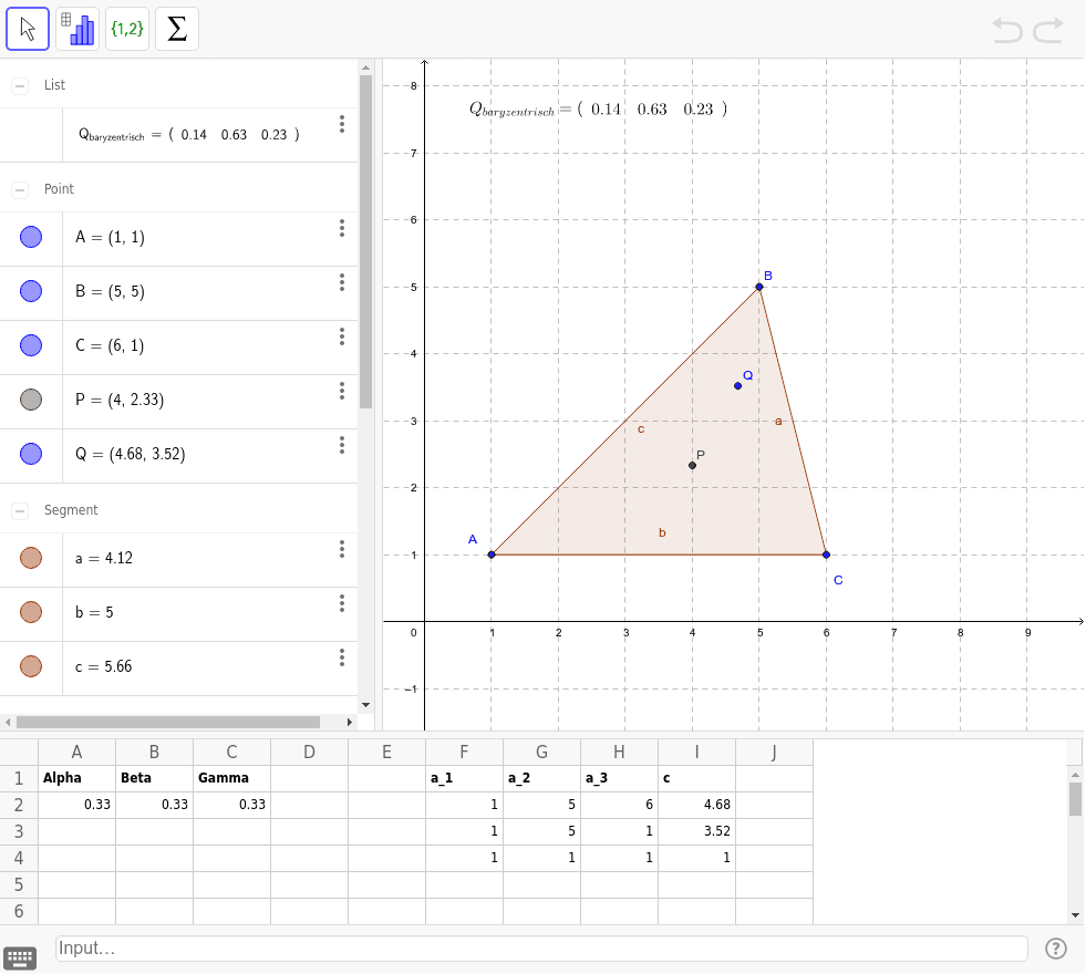 GeoGebra Applet