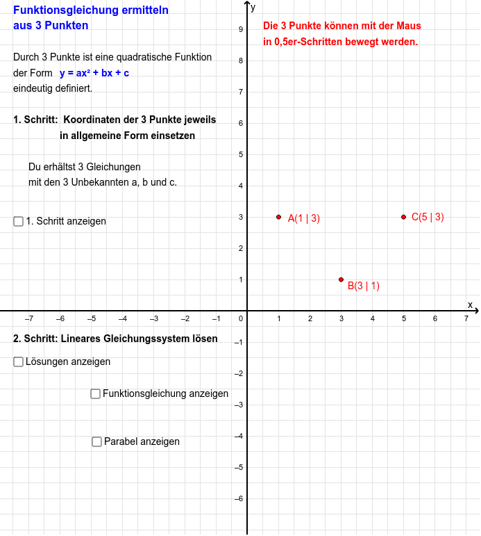 GeoGebra Applet