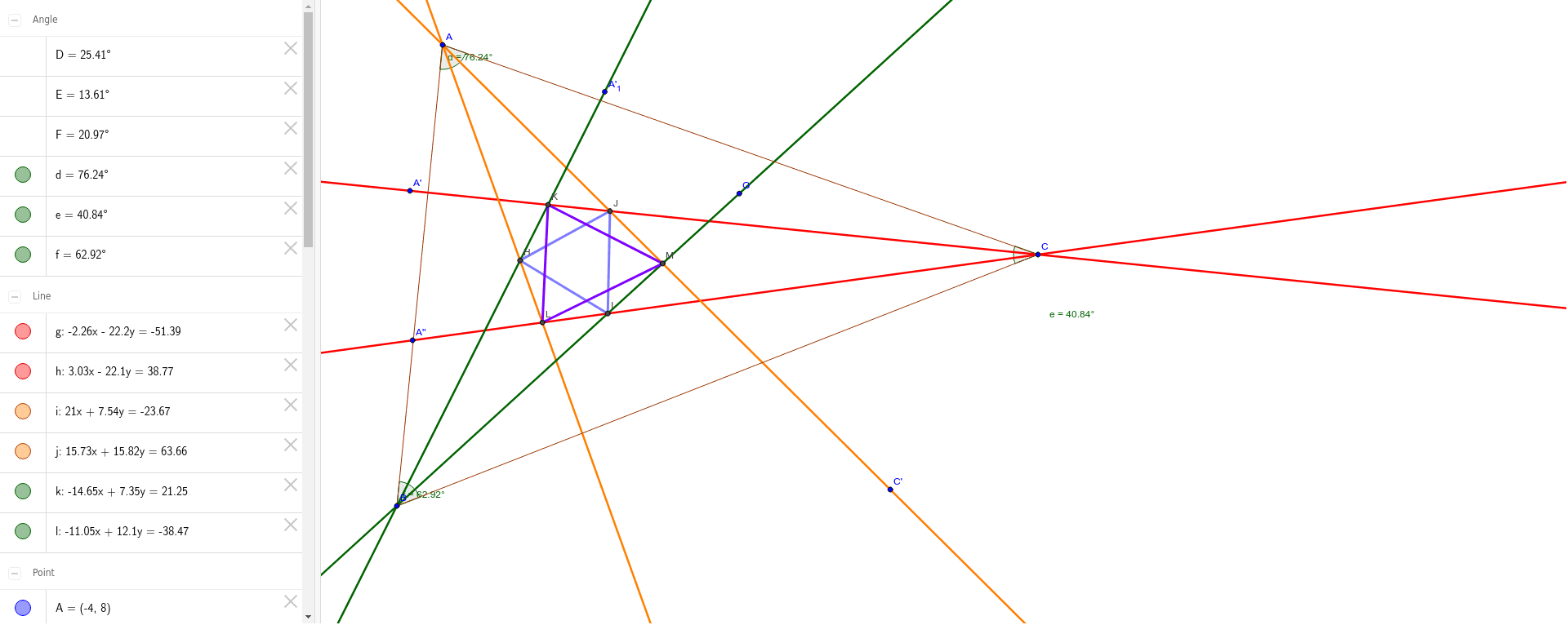 GeoGebra Applet