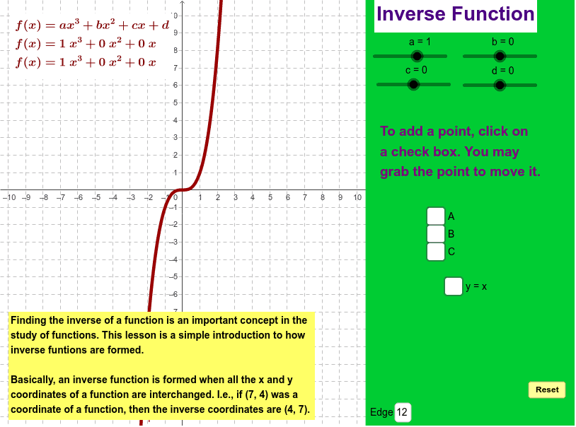 GeoGebra Applet