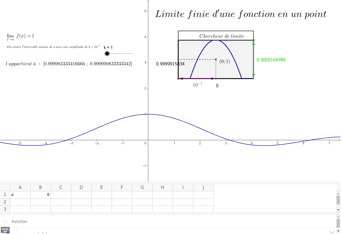 GeoGebra Applet