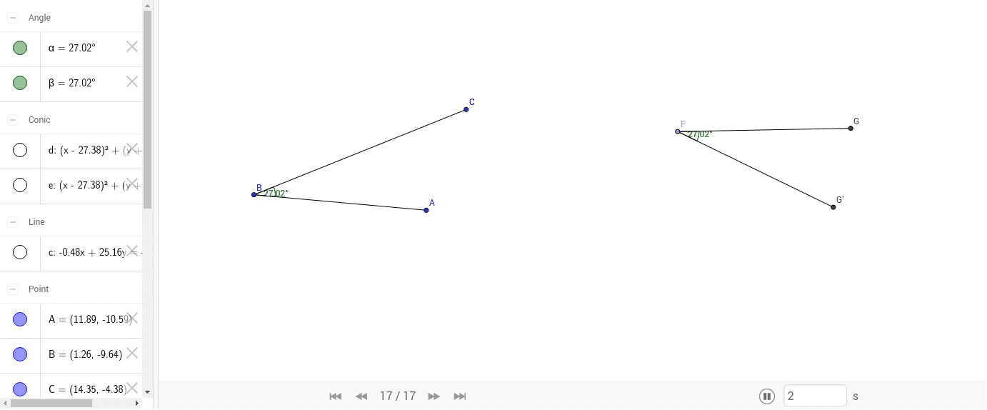 GeoGebra Applet