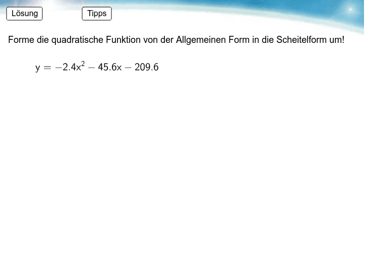 GeoGebra Applet