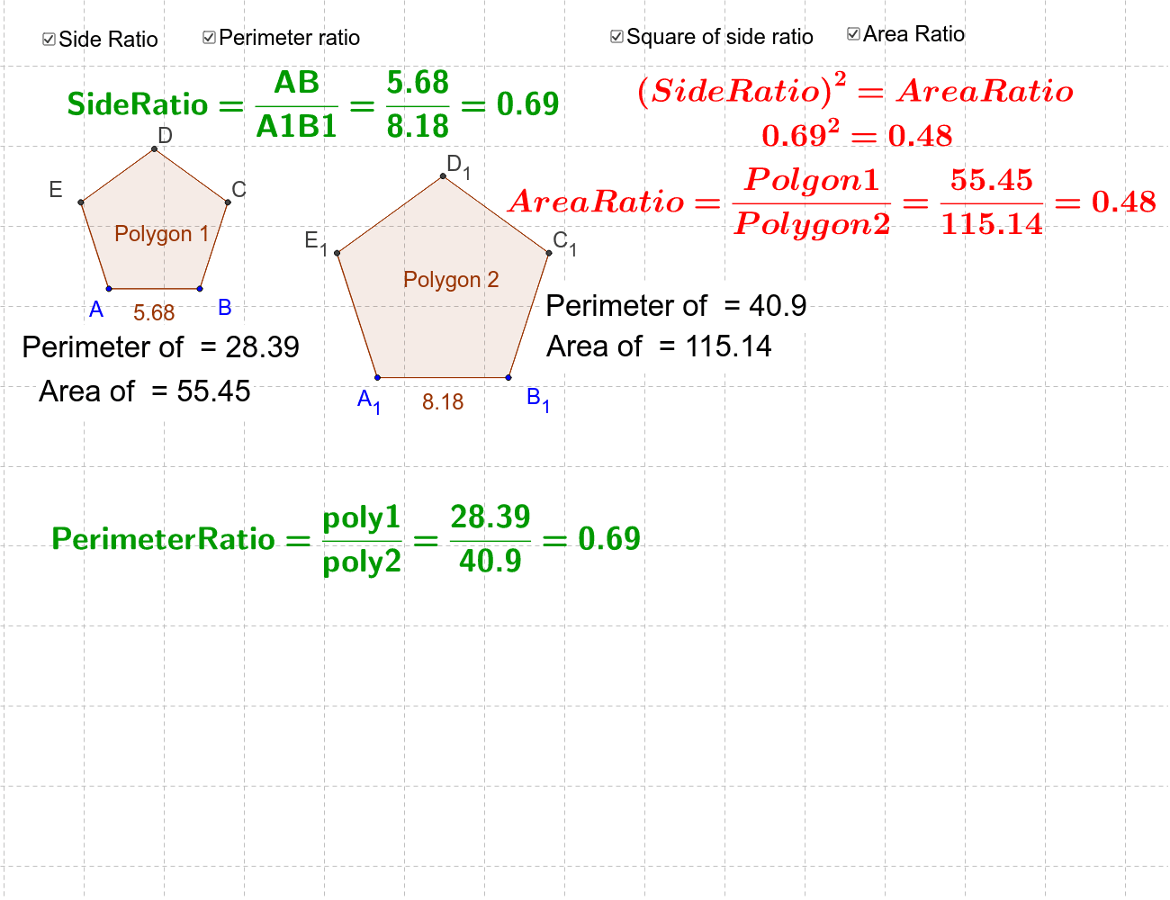 GeoGebra Applet