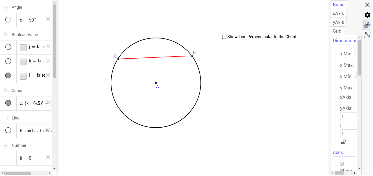 GeoGebra Applet