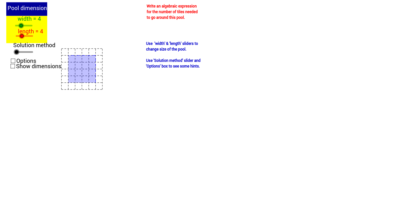 GeoGebra Applet
