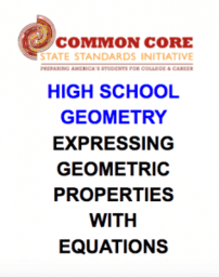 Geometry (Expressing GEO. Prop's w/Equns.)