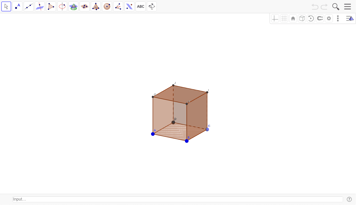Osserva il cubo