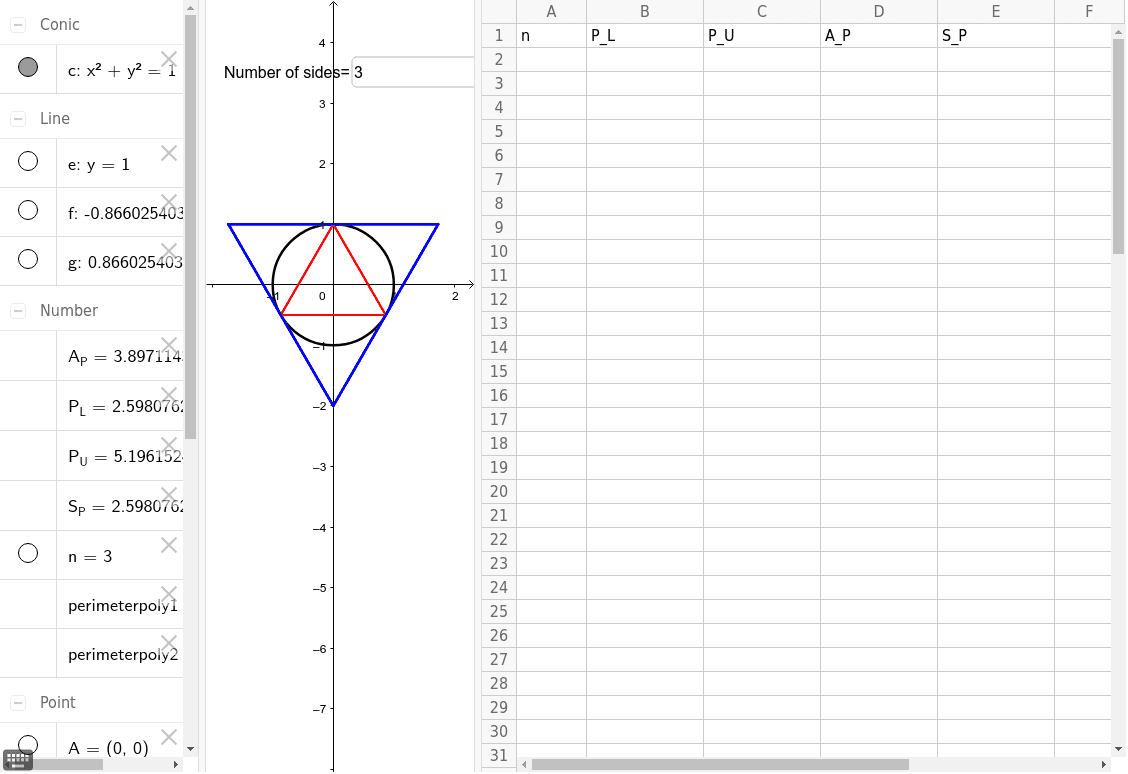 GeoGebra Applet