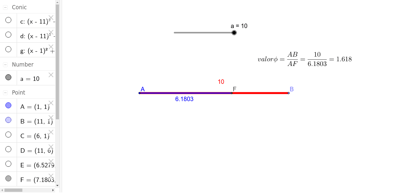 GeoGebra Applet
