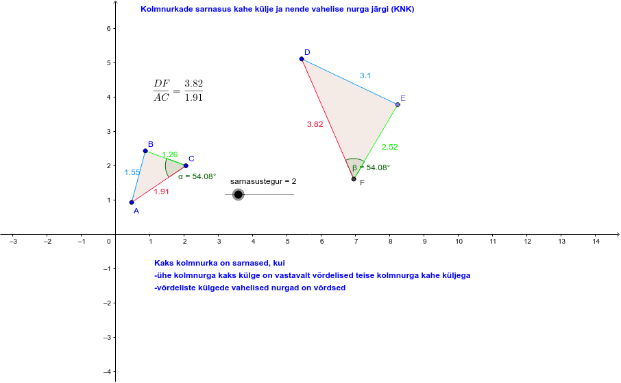 GeoGebra Applet