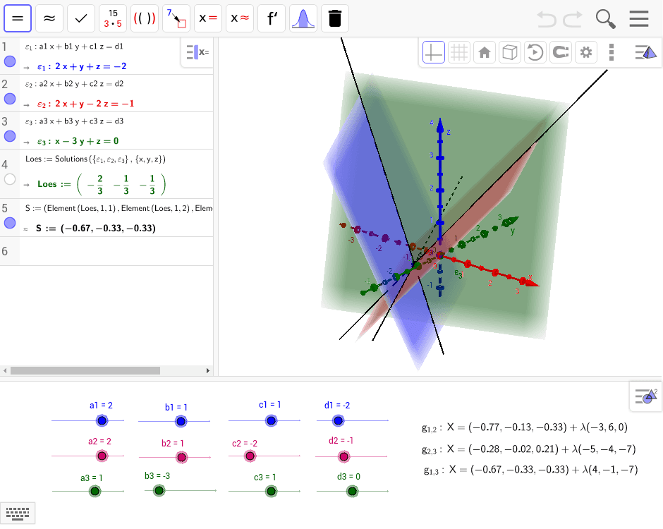 GeoGebra Applet