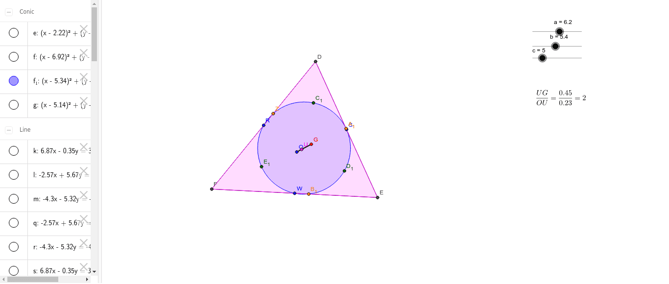 GeoGebra Applet