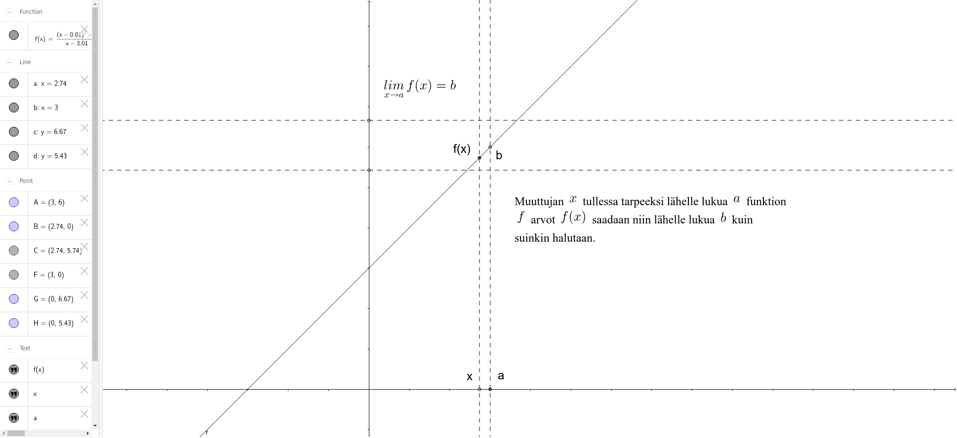 GeoGebra Applet