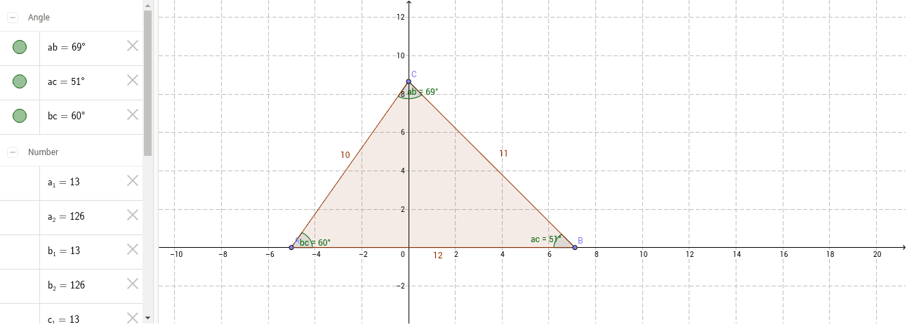 GeoGebra Applet