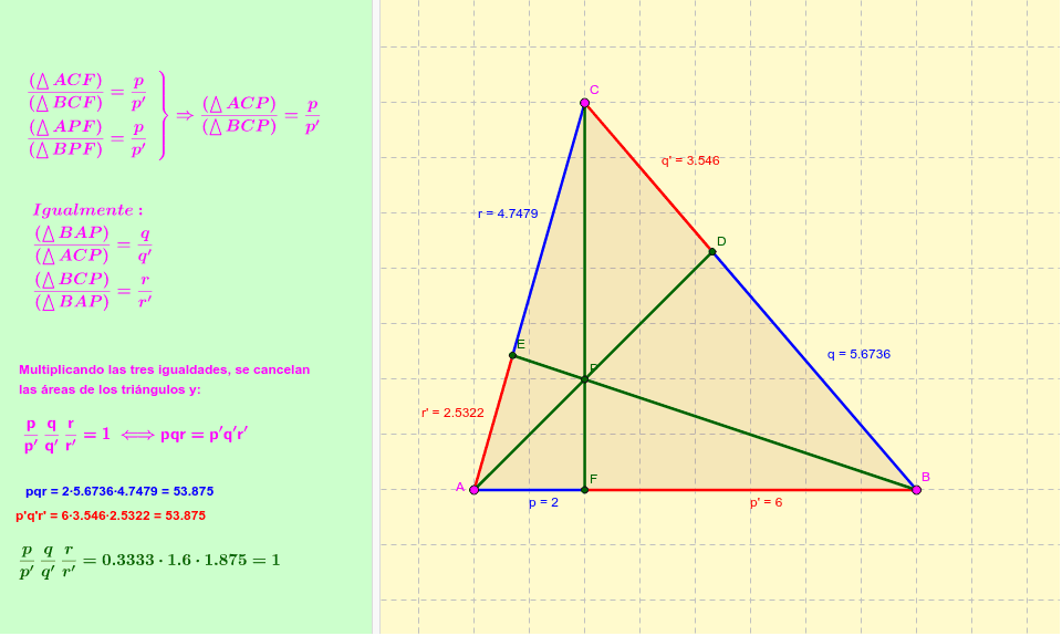 GeoGebra Applet