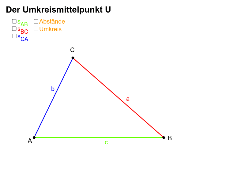 GeoGebra Applet