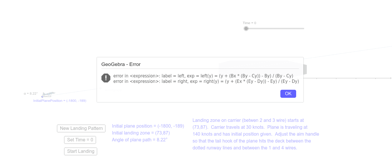 GeoGebra Applet