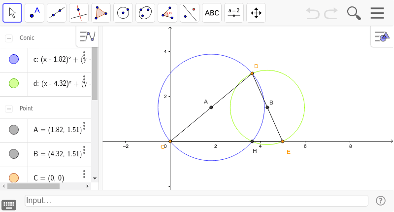GeoGebra Applet