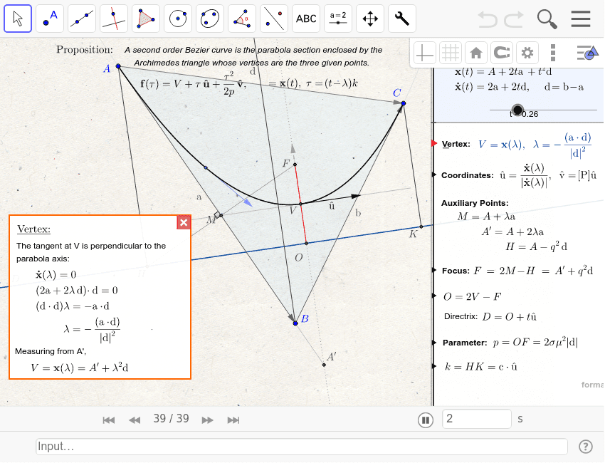GeoGebra Applet