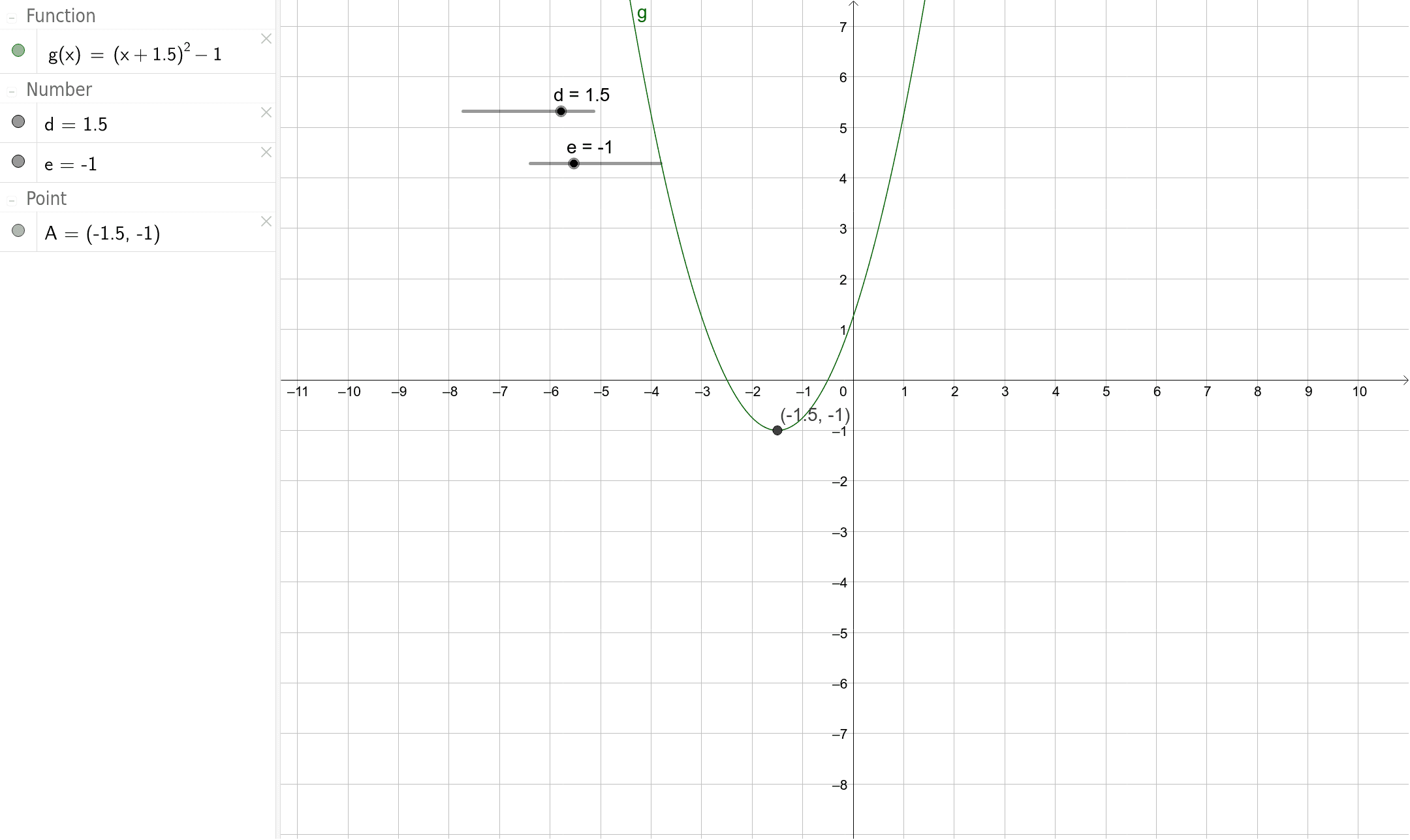 GeoGebra Applet