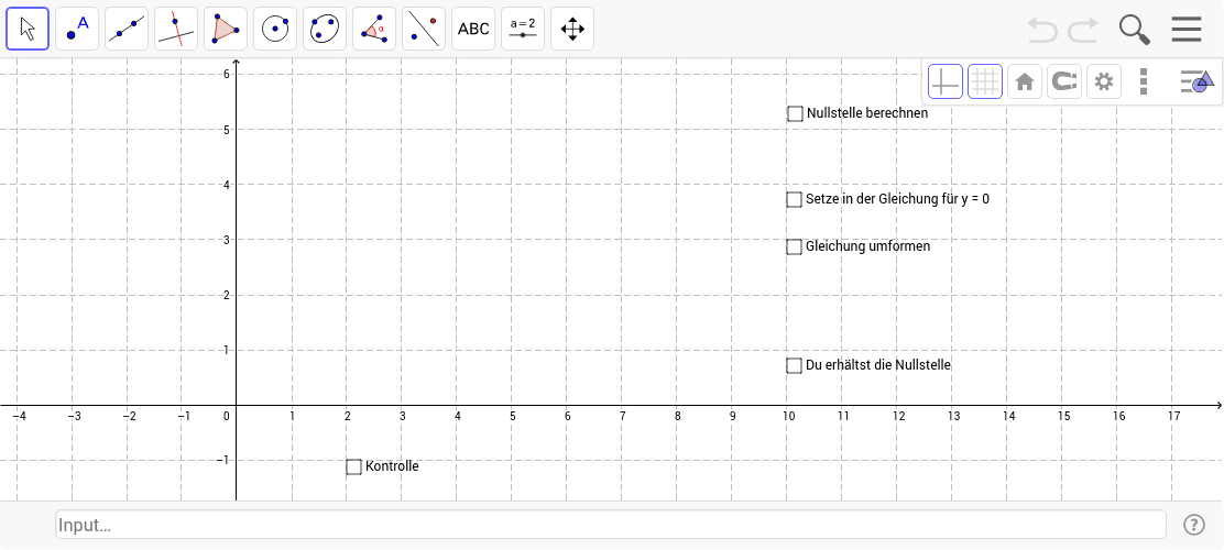 GeoGebra Applet