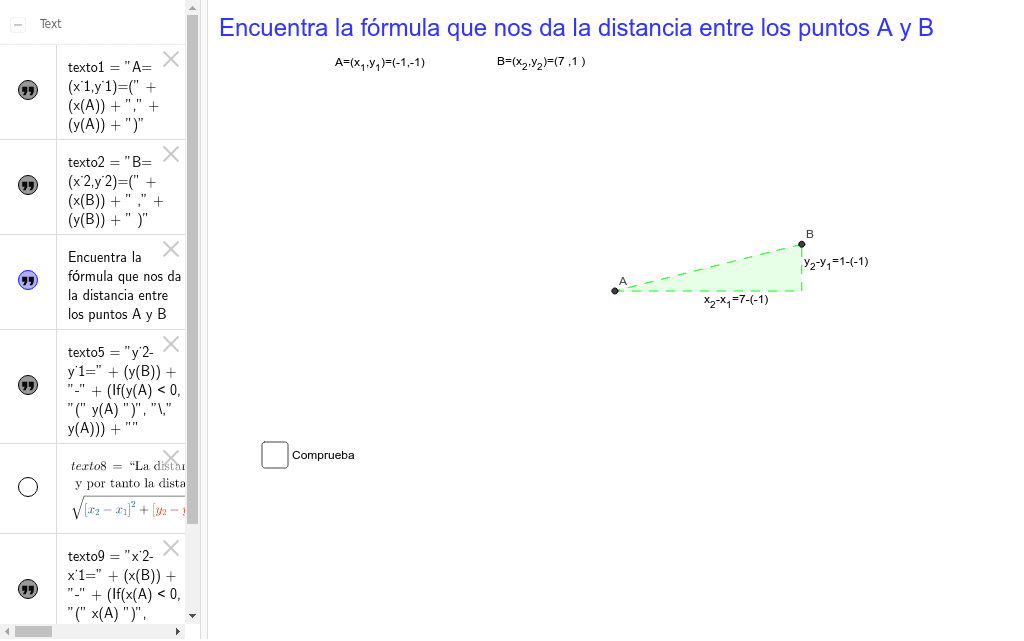GeoGebra Applet