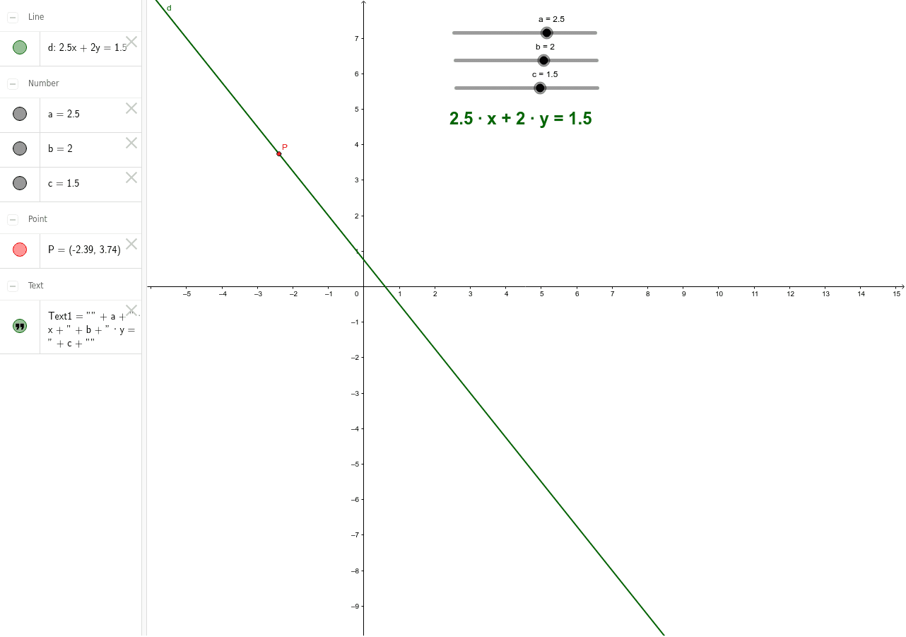 GeoGebra Applet
