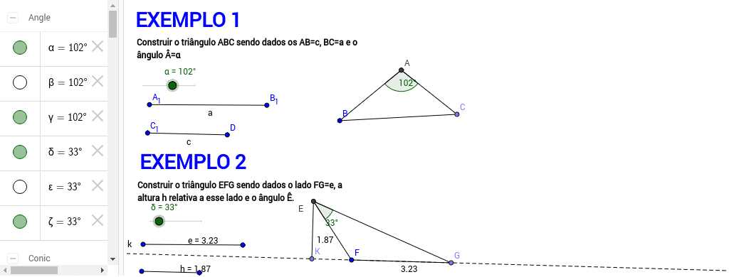 GeoGebra Applet