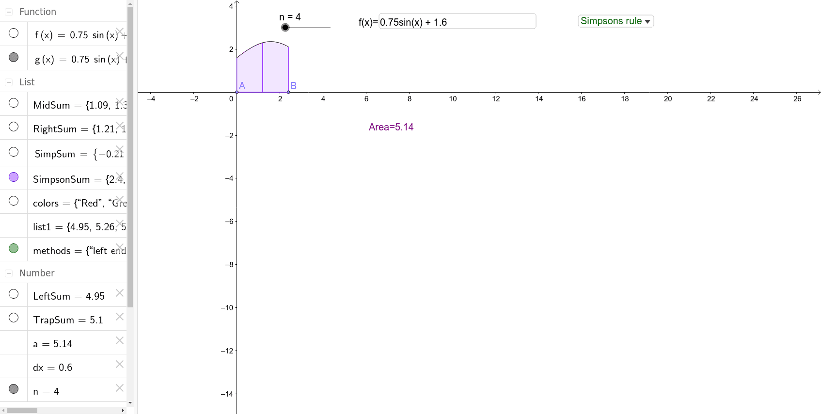 GeoGebra Applet