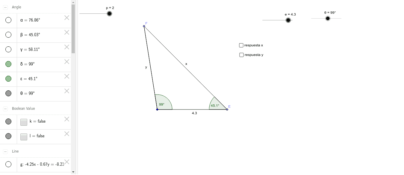 GeoGebra Applet