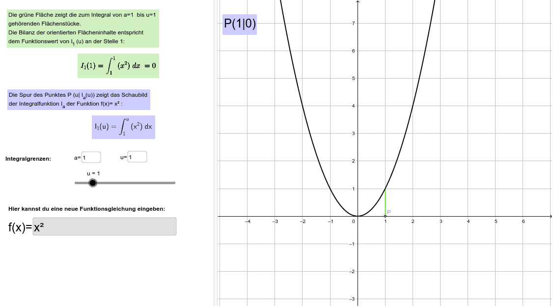 GeoGebra Applet