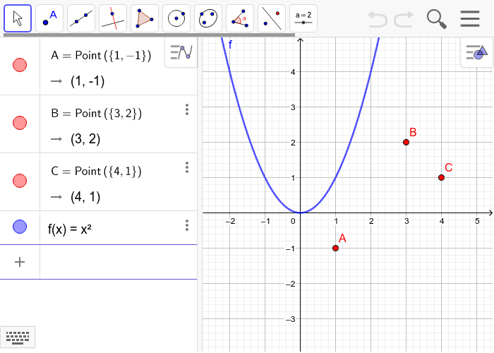 GeoGebra Applet