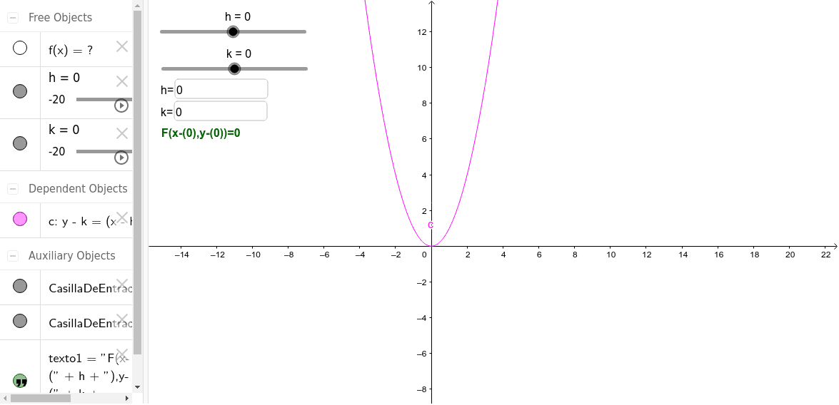 GeoGebra Applet