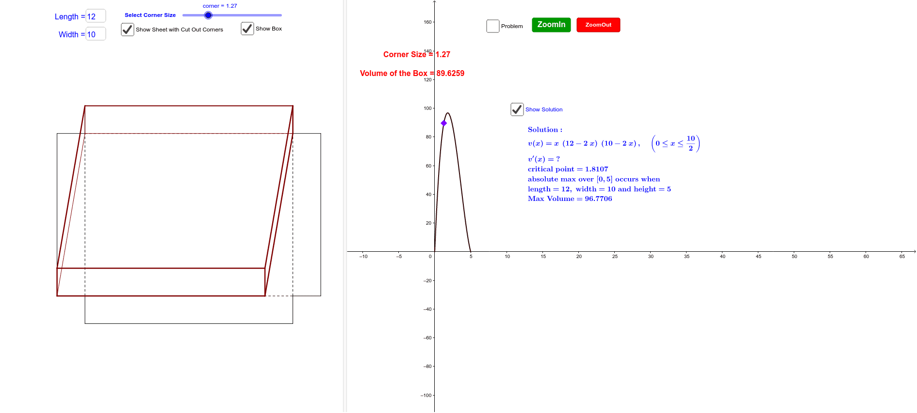 GeoGebra Applet