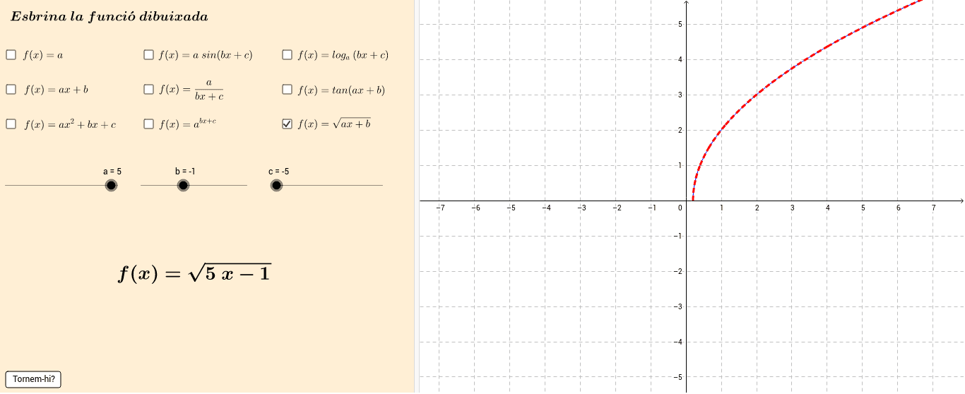GeoGebra Applet