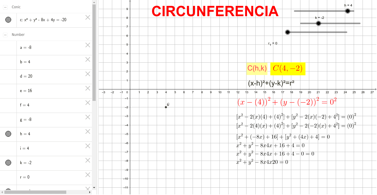 GeoGebra Applet