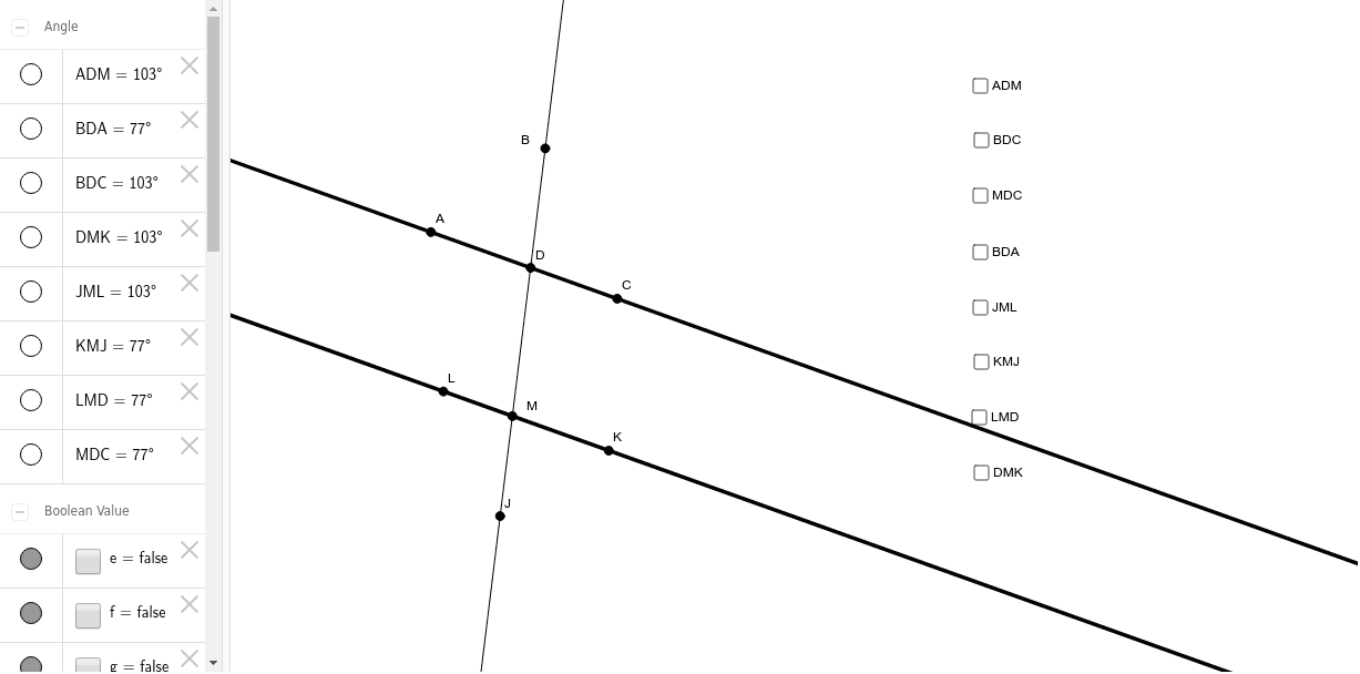 GeoGebra Applet
