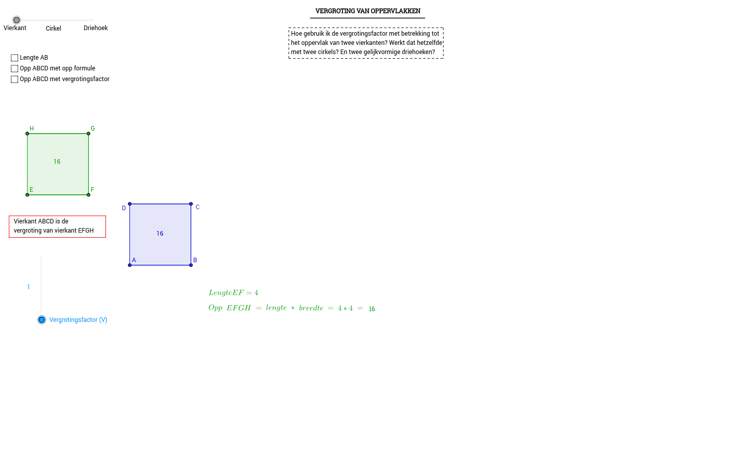 GeoGebra Applet