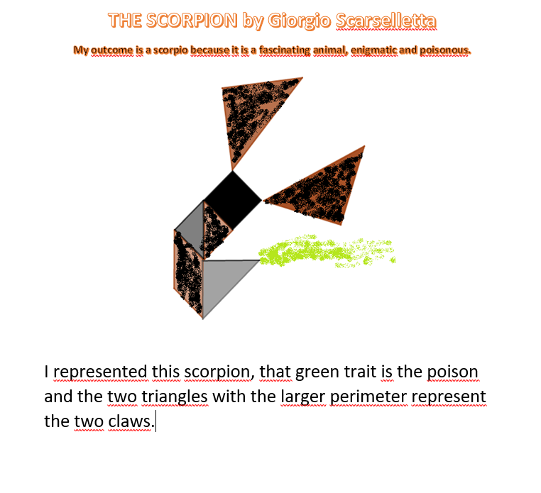 "The Scorpion"- Giorgio Scarselletta