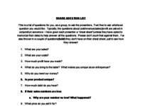 Shark Question List.pdf