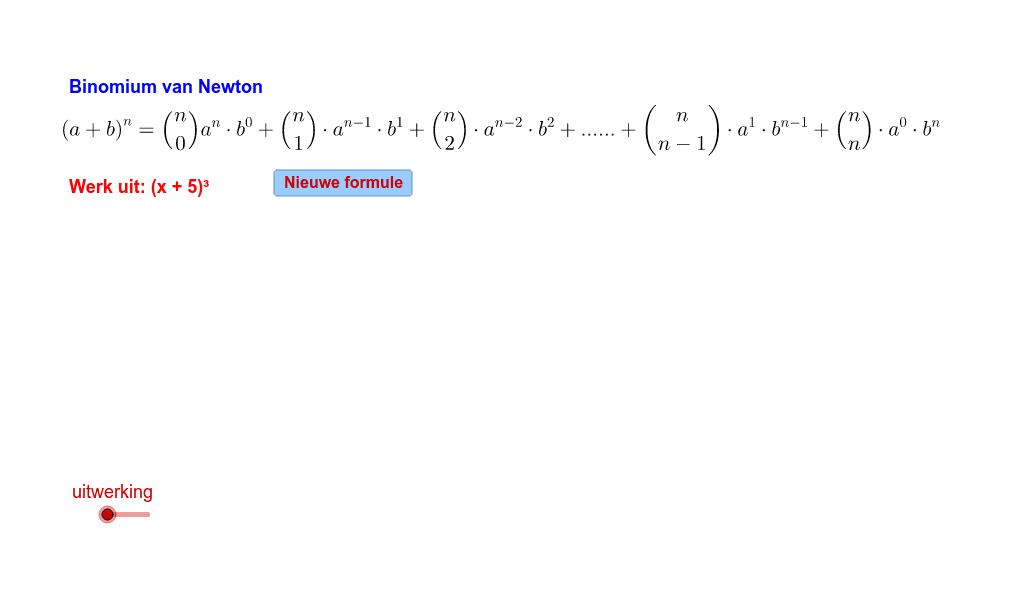 GeoGebra Applet